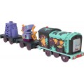 Паровозик потяг моторизований Дізель Thomas & Friends Motorized Toy Train Frosting Diesel Engine Cargo Car & Robot