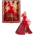 Лялька Барбі колекційна Святкова Barbie Signature 2024 Holiday Barbie Fashion Doll
