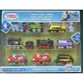 Набір із 9 потягів Томас і Друзі Thomas And Friends Sodor Cup Racers Metal Train Engines