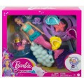Ігровий набір Русалка Барбі з Восьминіжком і тюленем Barbie Mermaid Nurturing Merbaby Octopus Seal