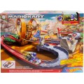 Ігровий набір Трек Хот Вілс Маріо Карт Хаос у замку Боузера Hot Wheels Mario Kart Bowser's Castle 