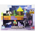 Набір фігурок Майнкрафт Minecraft Evergreen Storypack Стів, Кріпер, Ендермен, Скелет