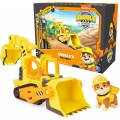  Ігровий набір щенячий патруль Paw Patrol Rubble and Crew Bulldozer  Бульдозер трансформер Кремеза Здоровань Кріпиш 