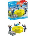 Конструктор Плеймобіл пожежник Playmobil Action 71465 Firefighters with Air Cushion