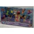 Набір фігурок Аріель Атлантіка Disney Junior Ariel Atlantica  Figure Аріель, Аянна, Аланна, Король Тритон, Урсула, Ферні, Люсія, Себастьян , Флаундер