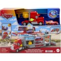 Трейлер Автовоз Тачки Маквін  Disney Pixar Cars  Paint Shop Mack Lightning McQueen Mattel HPD82