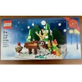  Лего Новорічне Передній двір Санти Подвір'я Святого Миколая LEGO 40484 Santa's Front Yard 