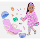 Лялька і салон краси  Glitter Girls 14" Spa Doll Annia & GG Spa Chair Playset