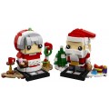 Лего Lego BrickHeadz Мистер и Миссис Клаус 40274