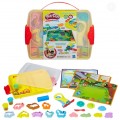 Набор пластилина c формочками Play-Doh Shape and Learn Discover and Store