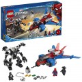 Lego Super Heroes Самолёт Человека-Паука против Робота Венома 76150