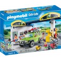 Плеймобил Автозаправочная станция с магазином  Playmobil 70201 Gas Station 