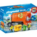 Плеймобил  Мусоровоз с мигалкой Playmobil 70200 Recycling Truck 