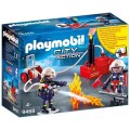 Плеймобіл Playmobil 9468 Пожарная команда Firefighters with Water Pump 