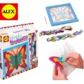 Детский набор для вышивания бабочка ALEX Needlepoint Butterfly