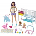 Кукла Барби няня и близнецы  Детская Barbie Skipper Babysitters 