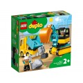 Lego Duplo Грузовик и гусеничный экскаватор 10931