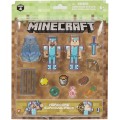 Фигурки для выживания Майнкрафт Стив и Алекс в алмазной броне Minecraft Steve & Alex Hardcore Survival 