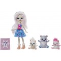 Набор Enchantimals Семья Белых Полярных Медведей Polar Bear Family