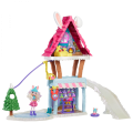 Набор Enchantimals  Дом зимнего кролика Беви Лыжное шале Bevy Bunny & Jump winter