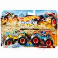 Набор внедорожников  Hot Wheels monster jam trucks raijyu vs. koumori gigant wheels