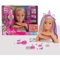 Барби голова манекен для причесок и маникюра блестящие Barbie Deluxe Glitter Styling Head