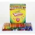 Выкручивающиеся карандаши мини  Crayola Twistables 50шт