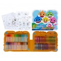 Набор Крайола для творчества 90 предметов  Crayola Baby Shark Art Set