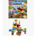 Лего Lego Minecraft Кораловый риф 21164