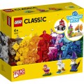 Лего Lego Classic Прозрачные кубики 11013