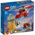 Лего Сити  LEGO City Спасательный пожарный вертолёт 60281