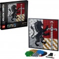 Лего Lego Art Гарри Поттер Гербы Хогвартса 31201