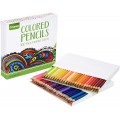 Crayola Цветные карандаши 100 цветов Different Colored Pencils для взрослых