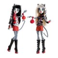 Набор кукол Монстер Хай Мяулодия и Пурсефона базовые Monster High Meowlody