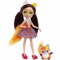 Энчантималс Девочки животные Enchantimals Doll and Animal Pack - Felicity Fox and  Flick Fox