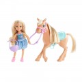 Барби и лошадка клуб Челси Barbie DYL42 Club Chelsea Dolls and Horse Doll
