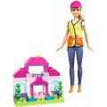 Набор кукла Барби Barbie Builder Playset Строитель