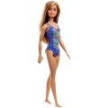 Barbie Барби лето серия пляж синий купальник Beach Doll
