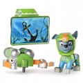 Фигурка Щенячий патруль Роки Paw Patrol Sea Patrol - Light Up Rocky with Pup Pack and Mission Card 