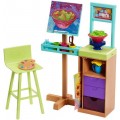 Игровой набор мебели художественная студия куклы Барби  Barbie Art Studio Playset