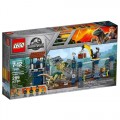 Lego Jurassic World Нападение Дилофозавра на сторожевой пост 75931