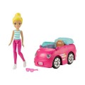 Кукла Barbie On the GO с машинкой FHV76