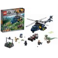 Конструктор Лего 75928 LEGO Jurassic World Погоня за Блю на вертолёте