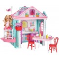 Дом развлечений лифт домик Челси Барби Barbie Club Chelsea Playhouse DWJ50