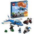 Lego City Воздушная полиция арест парашютиста 60208