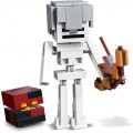 Lego Minecraft Скелет с кубом магмы 21150