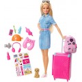Кукла Барби путешественница Barbie Travel Doll  Accessories
