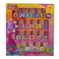 Лаки детские для ногтей Тролли 18 штук Townley Girl Trolls Non-Toxic Peel-Off Nail Polish