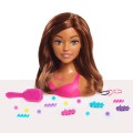 Барби голова  манекен для причесок шатенка  Barbie Styling Head 
