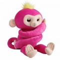 Мягкая интерактивная обезьянка-обнимашка WowWee Fingerlings Bella Белла